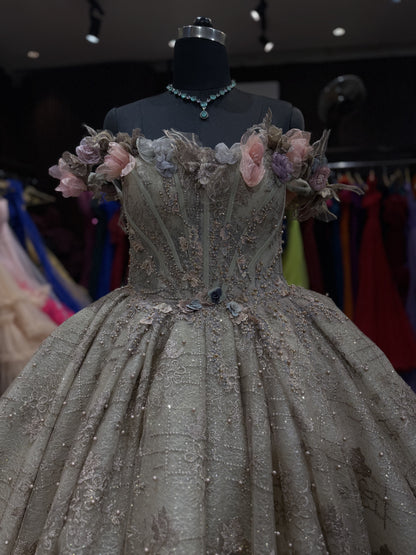 Bronze Ball Gown